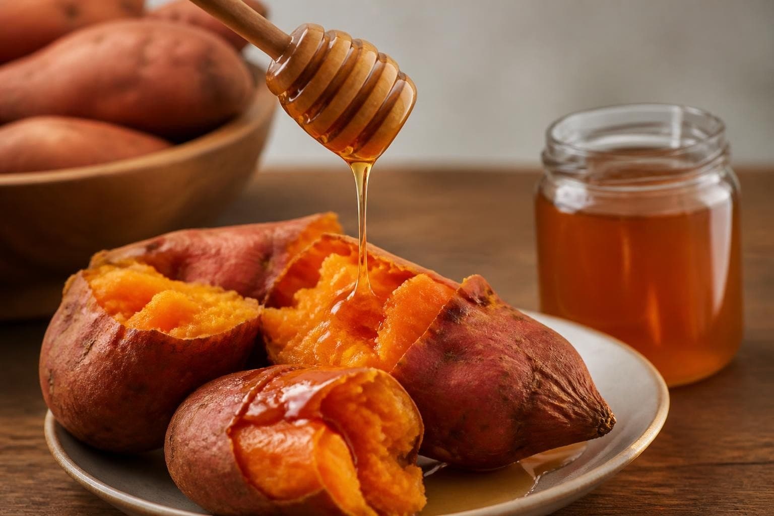 Honey and Sweet Potatoes: A Perfect Pairing for Health