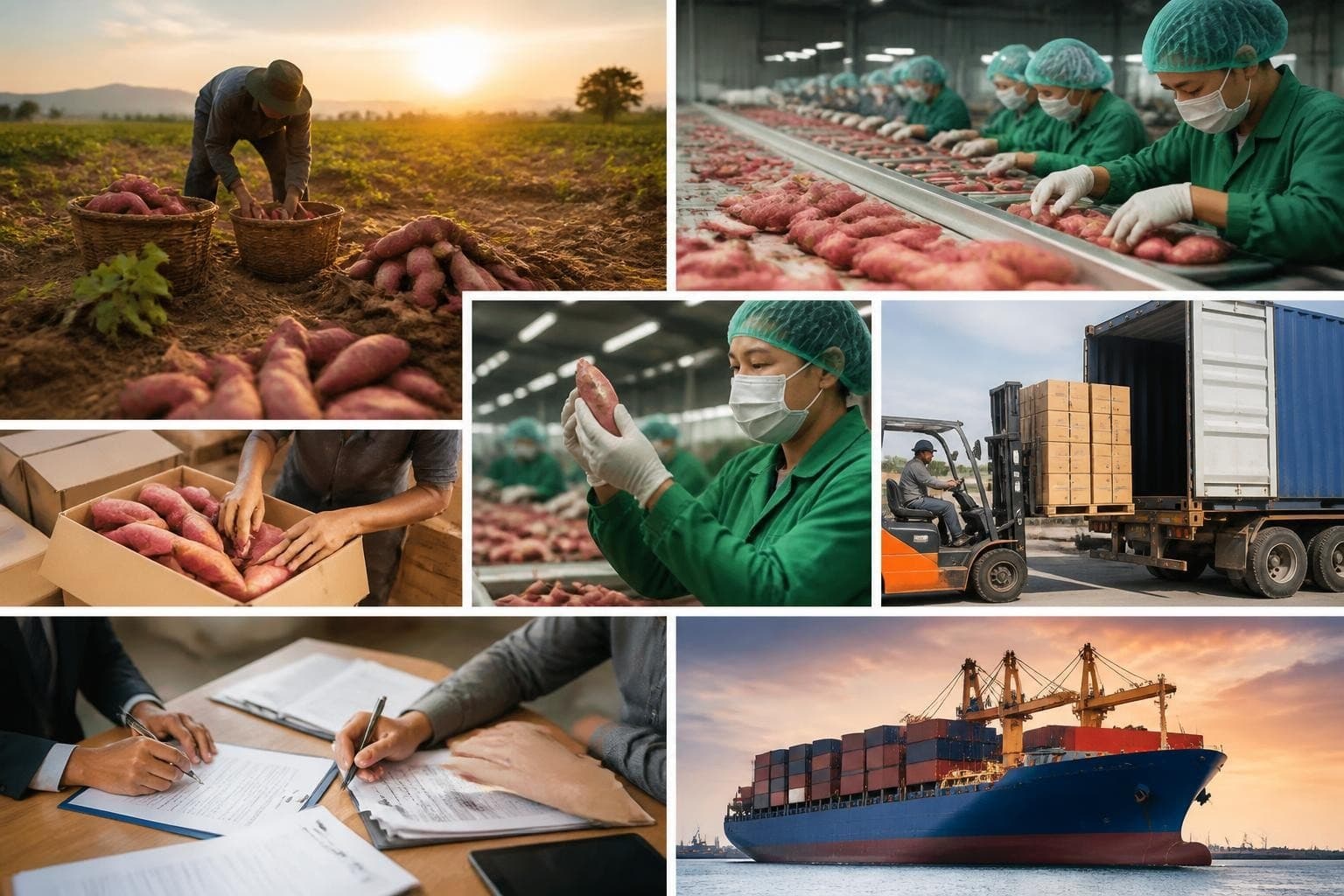 Sweet Potatoes Export Guide: Complete 2026 Manual