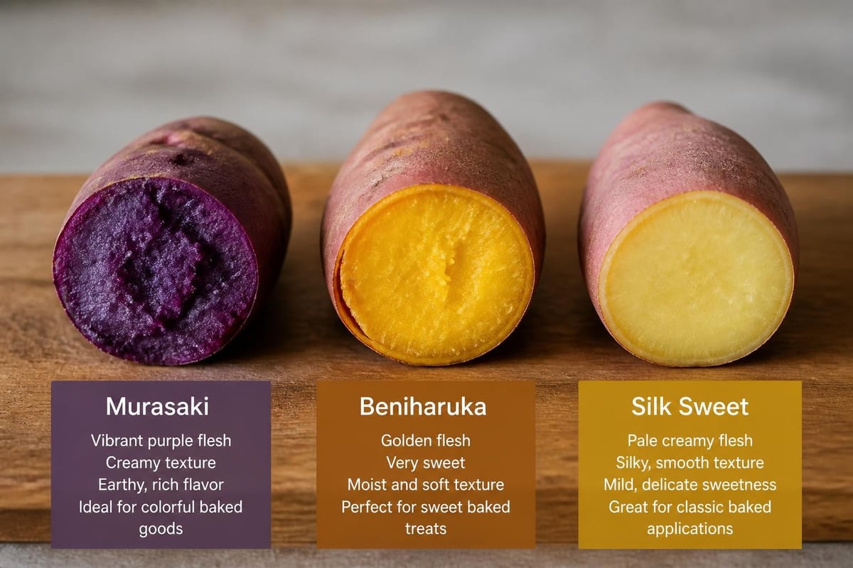 Japanese sweet potato selection criteria
