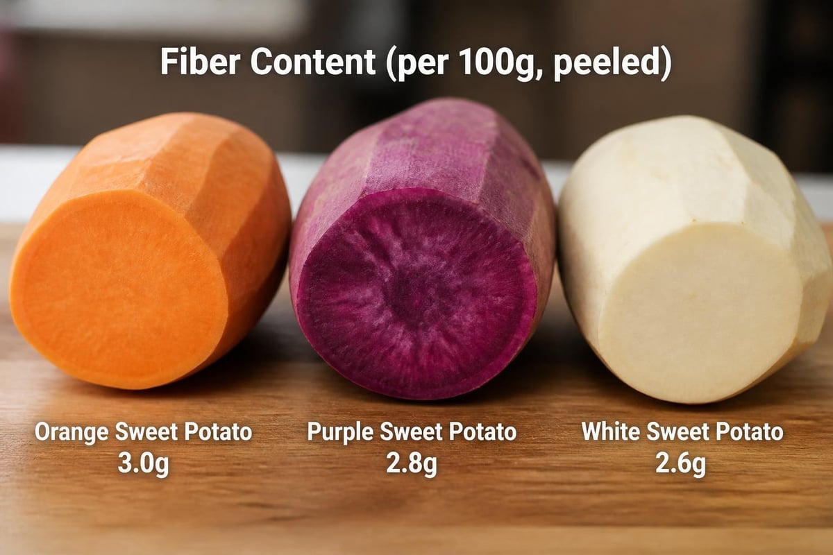 Sweet potato variety comparison